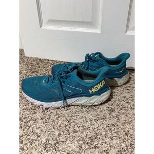 Hoka Arahi 6 Mens Running Shoes Teal Blue Stability Sneakers 1115012 MB 10B